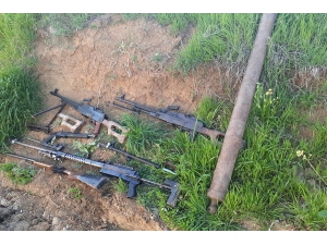 Hakurk’ta Pkk’ya Ait Çok Sayıda Silah Ve Mühimmat Ele Geçirildi