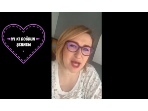 Üçüncü Kez Lösemiye Yakalanan Şebnem Hocaya Videolu Doğum Günü Sürprizi