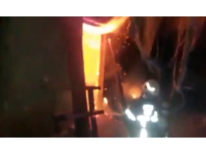 İkamet Yangını Korkuttu