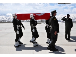 Yüksekova’da Şehit Olan Asker Memleketine Uğurlandı