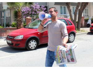 Menteşe’de Gazeteler Evlere Dağıtılıyor