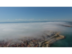 Sinop’u Sis Bulutu Kapladı