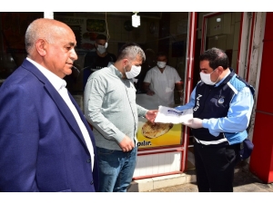 Malatya’da Fırıncılara Maske Dağıtıldı