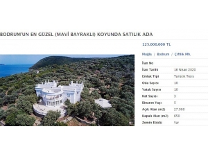 Bodrum’daki Satılık Adanın Fiyatı Dudak Uçuklattı