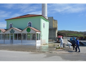 Havza Belediyesi’nden Yasağın İkinci Günü Yoğun Çalışma