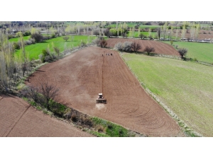 Erzincan’da Yüzde 75 Hibe Edilen Tohumlar Toprakla Buluştu