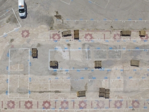 Efeler Pazarlarında Sosyal Mesafe Düzenlemesi