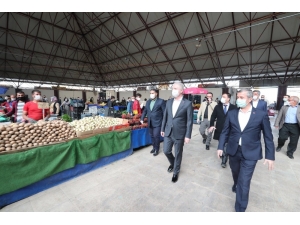 Gaziantep’te Pazar Yerleri Denetlendi