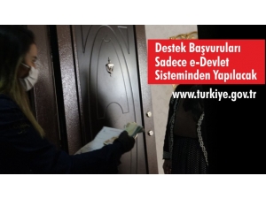 Sosyal Destek Yardımları E-devlet Üzerinden Yapılacak