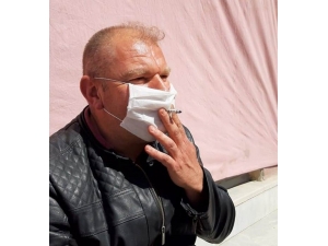 Sigara Tiryakisi Vatandaştan Korona Virüs Önlemi