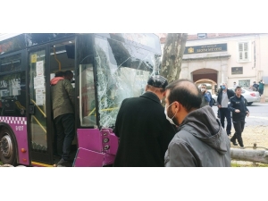 Beşiktaş’ta Belediye Otobüsü Dehşet Saçtı