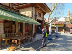 Büyükşehir’den Korona Virüsüne Ve Haşerelere Karşı İlaçlama