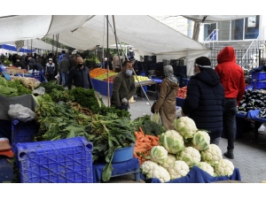 Pazar Ve Marketlerde Ramazan Hareketliliği