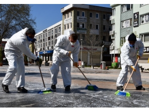 Kestel’de Dezenfekte Çalışmalarında 12’inci Tur