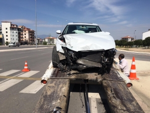 Polis Memurları Ölümden Döndü