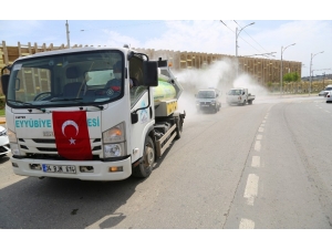 Eyyübiye Belediyesinden Yeni Dezenfekte Aracı