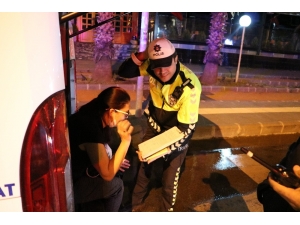 Alkollü Kadın Sürücünün Ehliyetine 2 Yıl El Konuldu