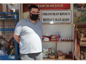 Marketten Yardımlaşma Dolabı