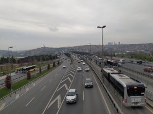 Haliç’te Trafik Yoğunluğu