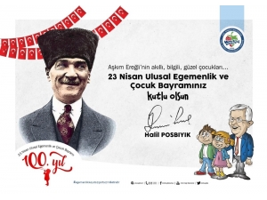 Başkan Posbıyık 23 Nisan Bayramını Kutladı