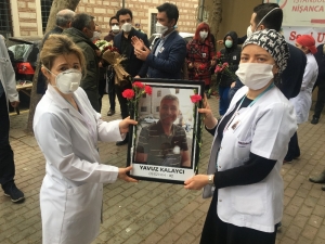 Korona Virüsten Vefat Eden Dr. Yavuz Kalaycı Görev Yaptığı Yerde Anıldı