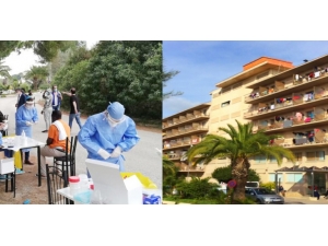 Yunanistan’da Mültecilerin Bulunduğu Karantina Otelinde 150 Vaka