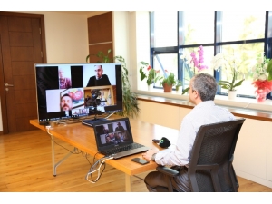 Başkan Çiftçi, Dernek Başkanlarıyla Video Konferansla Görüştü
