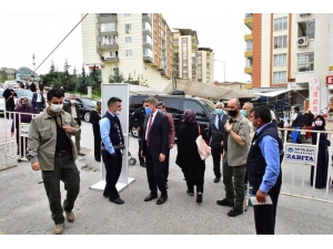 Pazar Yerinde Korona Virüs Denetimi