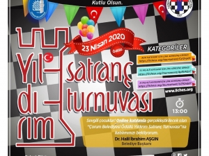 Çorum Belediyesi’nden Online Satranç Turnuvası