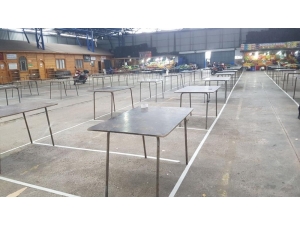 Pazar Satıcıları İçin Sosyal Mesafe Kuralı