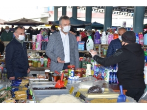 19 Mayıs İlçesinde Kapatılan Pazar Yeri Açıldı