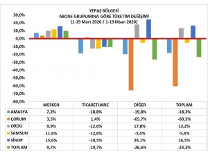 Meskenlerde Elektrik Tüketimi Arttı