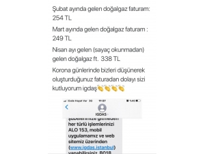 İstanbul’da İbb’ye Doğalgaz Faturası Tepkisi