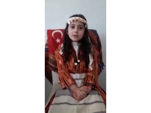 Kayakyolu İlkokulu Öğrencilerinden Anlamlı 23 Nisan Mesajı