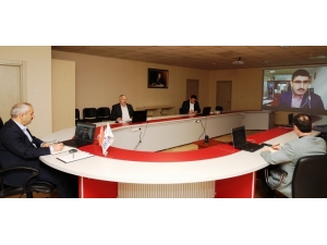 Başkan Büyükgöz, Telekonferans İle Bilgi Aldı