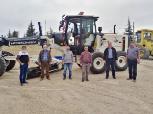 Amasya İl Özel İdaresi’ne Greyder Takviyesi