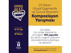 Çocuklar 23 Nisan Coşkusunu Kaleme Alacak