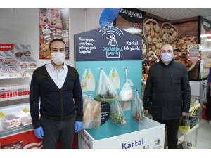 Kartal Belediyesinden Marketlere Dayanışma Askısı
