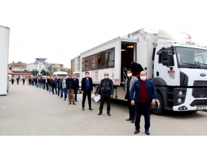 Sincanlı Şoför Esnafından Kan Bağışı