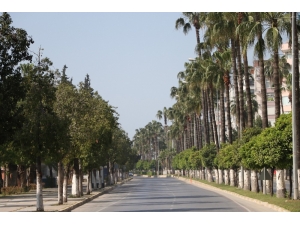 4 Günlük Yasağının İlk Günü Mersin’de Sessizlik Hakim