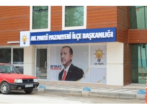 Ak Parti Pazaryeri İlçe Başkanlığı Yeni Yerine Taşındı