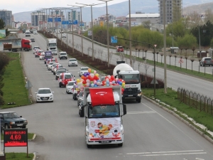 23 Nisan Coşkusu Çocukların Ayağına Götürüldü