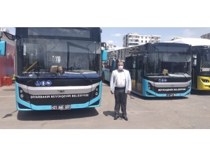 Diyarbakır’da Kısıtlamadan Muaf Olanlar İçin 100 Adet Otobüs Tahsis Edildi