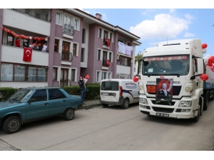 Düzce’de Salgına Rağmen Diğer Bayramları Aratmayan 23 Nisan Kutlaması