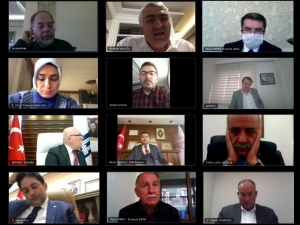 Siyaset, Bürokrasi Ve Esnaf Video Konferansla Toplandı