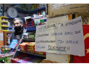 Karaman’da Gizemli Hayırsever Mahallenin Tüm Borcunu Sildirdi