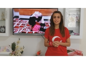 Jimnastik Öğrencileri 23 Nisan İçin Hazırladıkları Koreografiyi Online Sundu