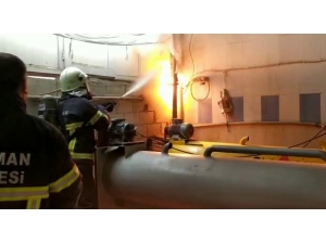 Halı Yıkamada Korkutan Yangın