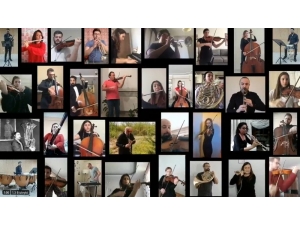 Trakya Üniversitesi Balkan Senfoni Orkestrası’ndan, Meclis’in 100. Yılı Ve 23 Nisan Kutlamaları İçin “Evde İstiklal Marşı”