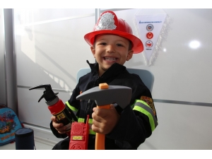 İtfaiyeci Olmayı Hedefleyen Miniği Sevindiren Ziyaret